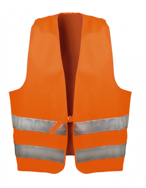 Baruthia® Warnweste Orange, Warnweste Orange, Arbeitskleidung
